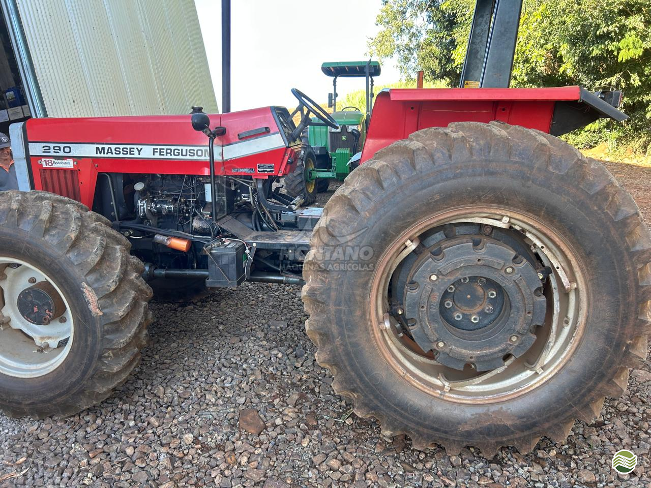TRATOR MASSEY FERGUSON MF 290 Tração 4x4 Montano Máquinas Agrícolas LAGOA VERMELHA RIO GRANDE DO SUL RS